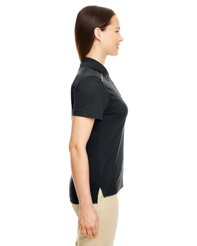 CORE365 Ladies' Radiant Performance Piqué Polo with Reflective Piping — view 12