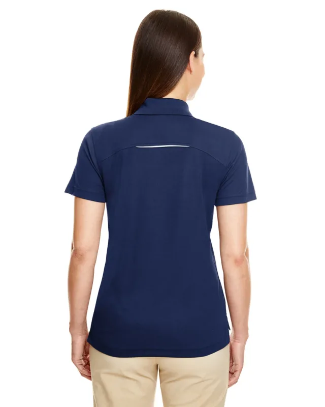 CORE365 Ladies' Radiant Performance Piqué Polo with Reflective Piping — view 13