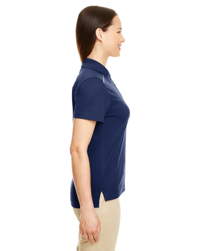 CORE365 Ladies' Radiant Performance Piqué Polo with Reflective Piping — view 16