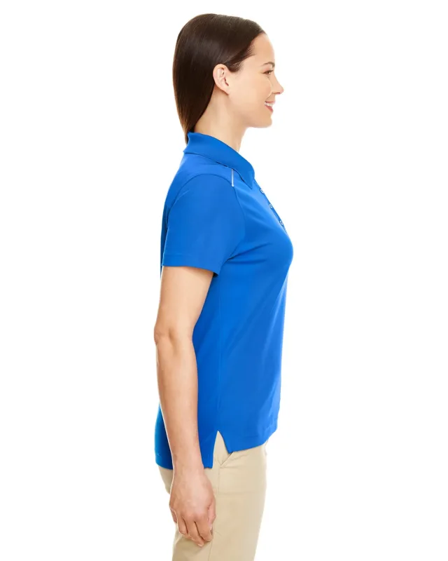 CORE365 Ladies' Radiant Performance Piqué Polo with Reflective Piping — view 4