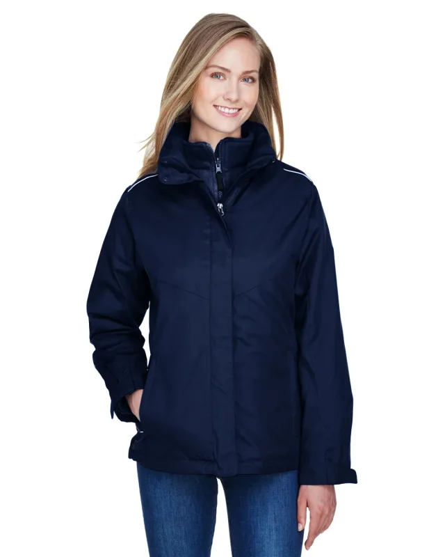 CORE365 Ladies' Region 3-in-1 Jacket with Fleece Liner — view 25