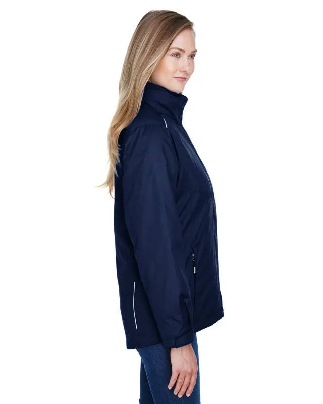 CORE365 Ladies' Region 3-in-1 Jacket with Fleece Liner — view 28