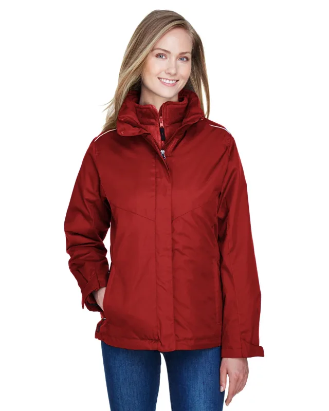 CORE365 Ladies' Region 3-in-1 Jacket with Fleece Liner — view 32