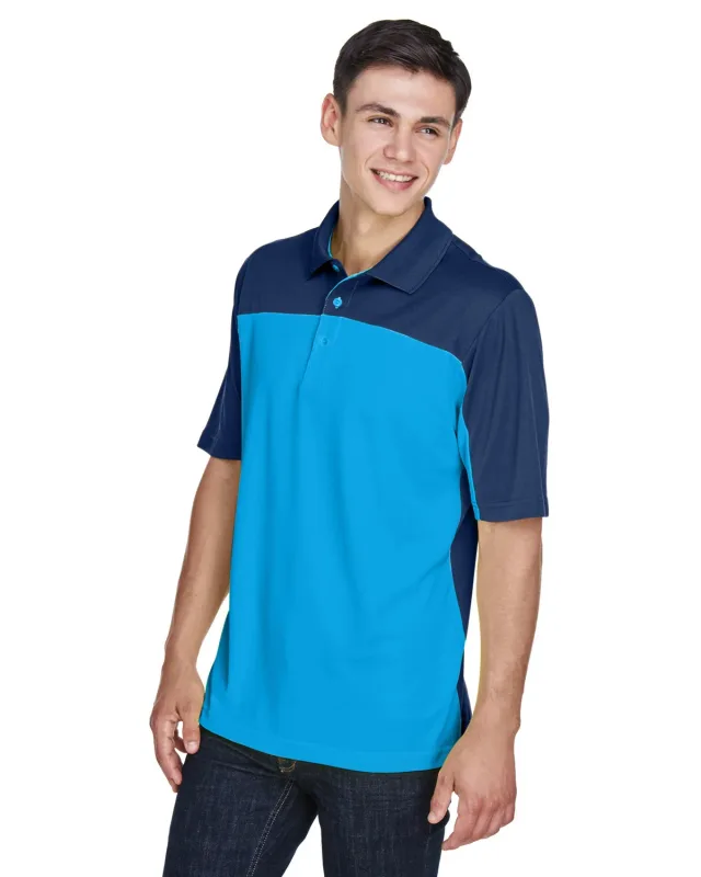 CORE365 Men's Balance Colorblock Performance Piqué Polo — view 14