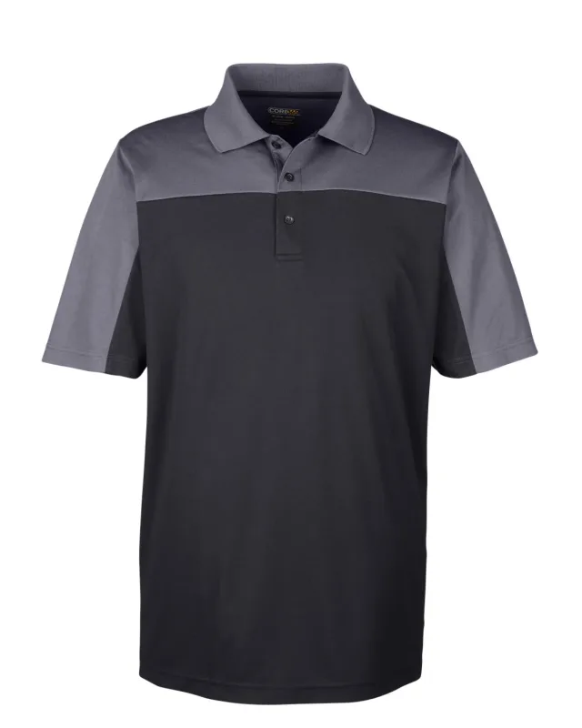 CORE365 Men's Balance Colorblock Performance Piqué Polo — view 26
