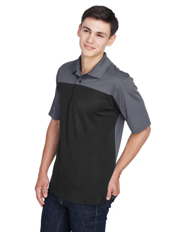CORE365 Men's Balance Colorblock Performance Piqué Polo — view 27