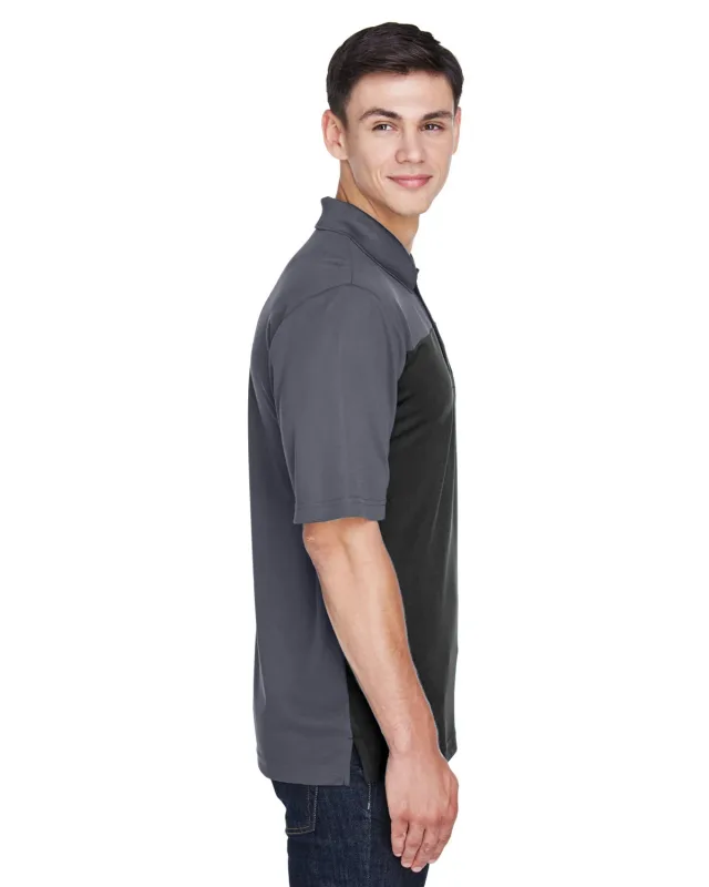 CORE365 Men's Balance Colorblock Performance Piqué Polo — view 28