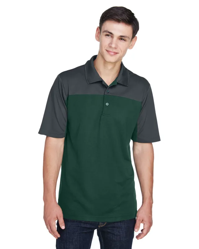 CORE365 Men's Balance Colorblock Performance Piqué Polo — view 32