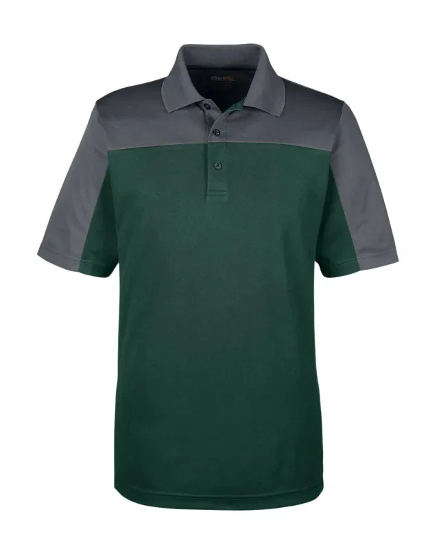 CORE365 Men's Balance Colorblock Performance Piqué Polo — view 33
