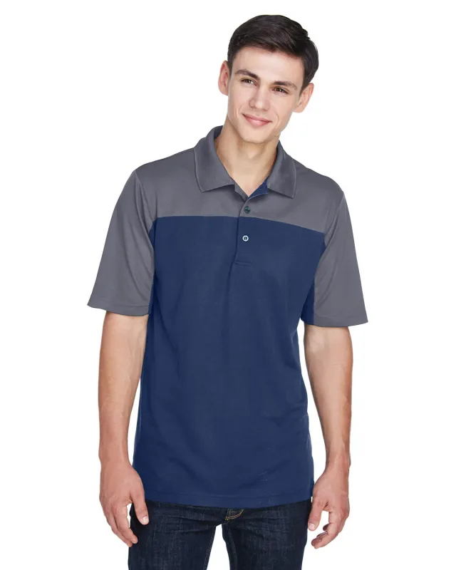 CORE365 Men's Balance Colorblock Performance Piqué Polo — view 39