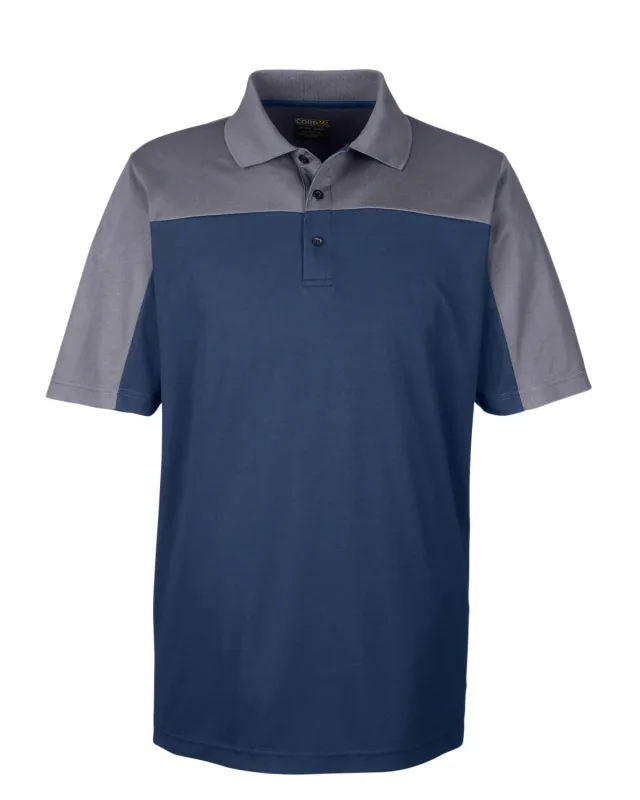 CORE365 Men's Balance Colorblock Performance Piqué Polo — view 40