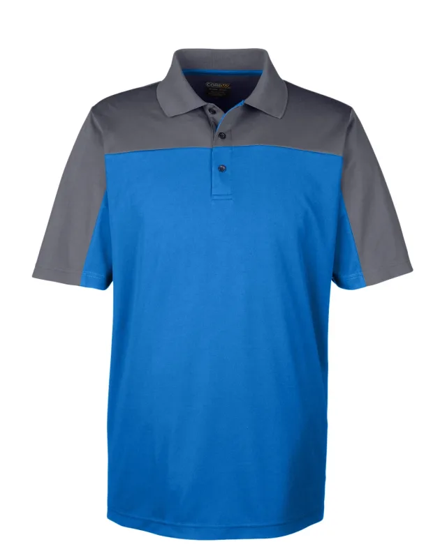 CORE365 Men's Balance Colorblock Performance Piqué Polo — view 6