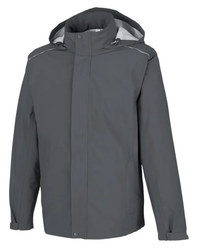 CORE365 Men's Barrier Rain Jacket — view 16