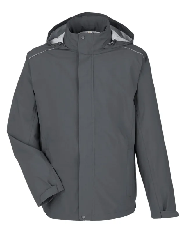 CORE365 Men's Barrier Rain Jacket — view 18