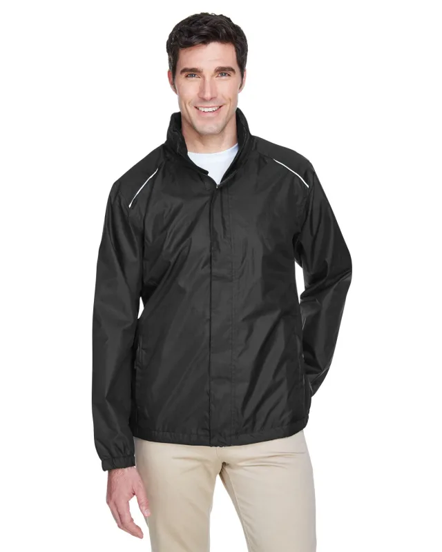 CORE365 Men's Climate Seam-Sealed Lightweight Variegated Ripstop Jacket — view 11