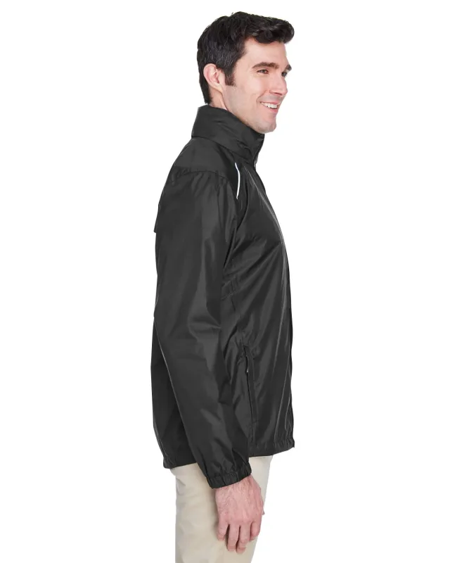 CORE365 Men's Climate Seam-Sealed Lightweight Variegated Ripstop Jacket — view 14