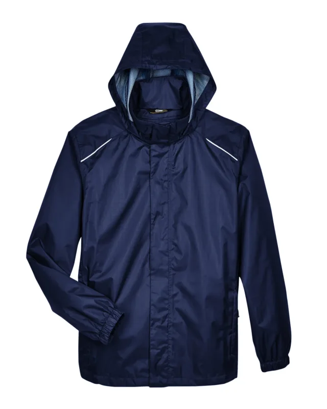 CORE365 Men's Climate Seam-Sealed Lightweight Variegated Ripstop Jacket — view 17