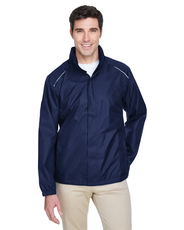 CORE365 Men's Climate Seam-Sealed Lightweight Variegated Ripstop Jacket — view 18
