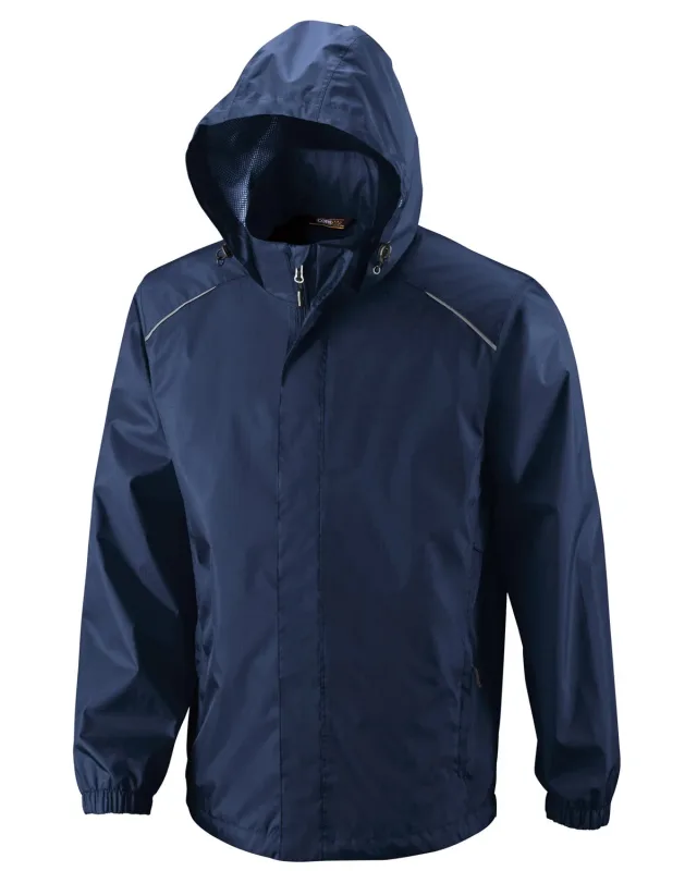 CORE365 Men's Climate Seam-Sealed Lightweight Variegated Ripstop Jacket — view 19
