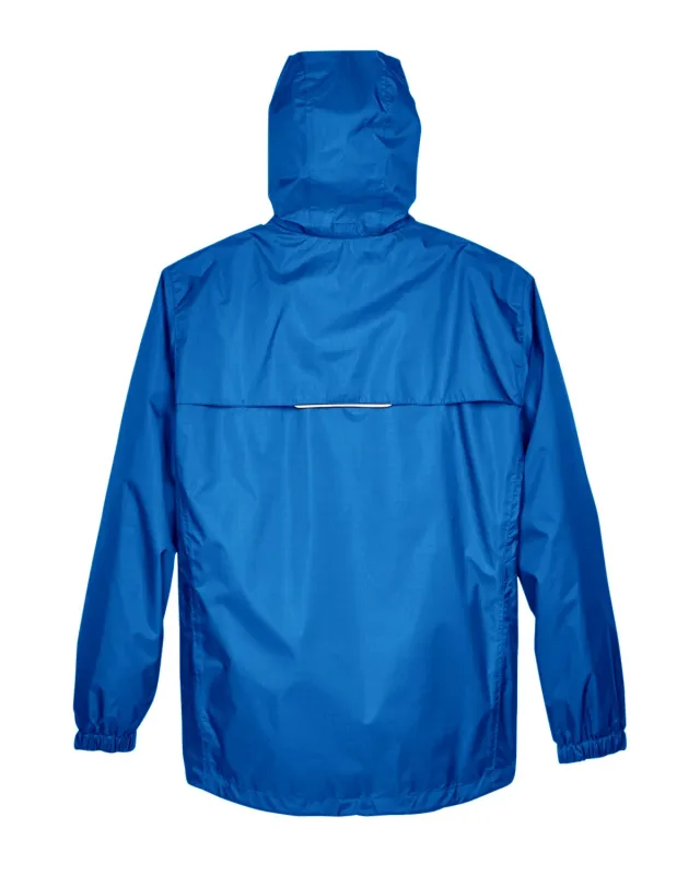 CORE365 Men's Climate Seam-Sealed Lightweight Variegated Ripstop Jacket — view 2