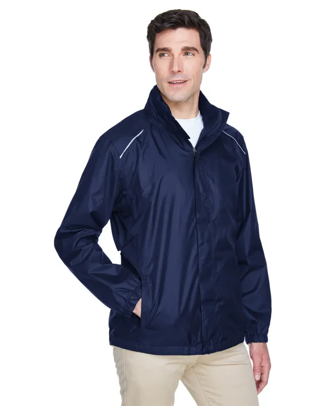 CORE365 Men's Climate Seam-Sealed Lightweight Variegated Ripstop Jacket — view 20