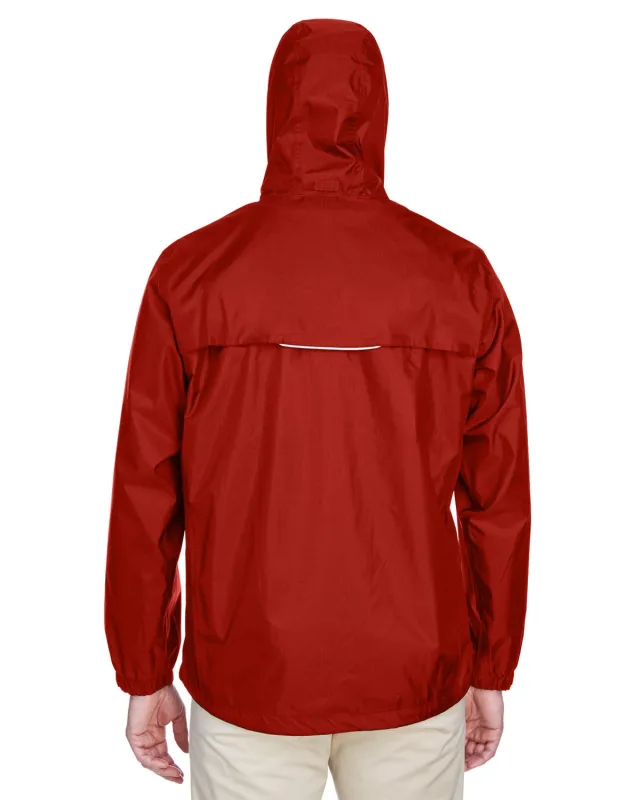 CORE365 Men's Climate Seam-Sealed Lightweight Variegated Ripstop Jacket — view 22