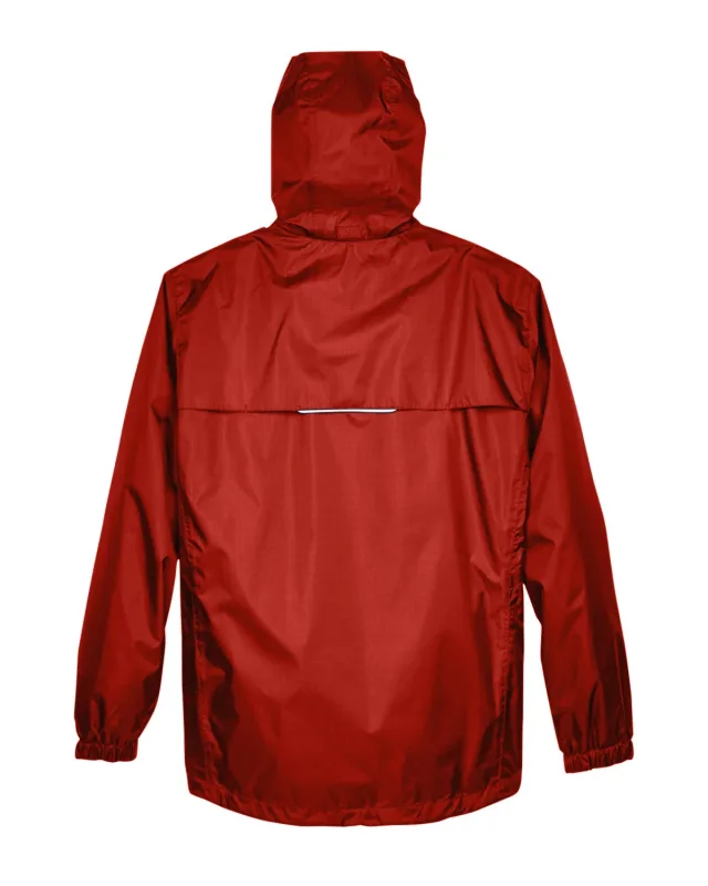 CORE365 Men's Climate Seam-Sealed Lightweight Variegated Ripstop Jacket — view 23