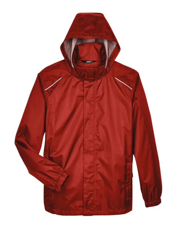CORE365 Men's Climate Seam-Sealed Lightweight Variegated Ripstop Jacket — view 24