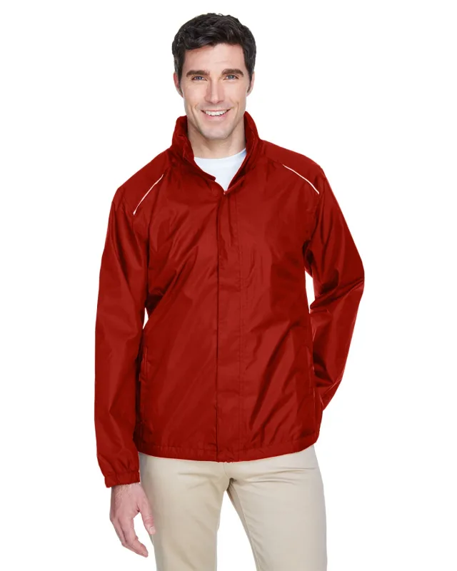 CORE365 Men's Climate Seam-Sealed Lightweight Variegated Ripstop Jacket — view 25