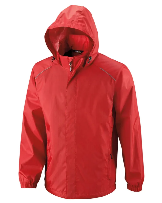 CORE365 Men's Climate Seam-Sealed Lightweight Variegated Ripstop Jacket — view 26