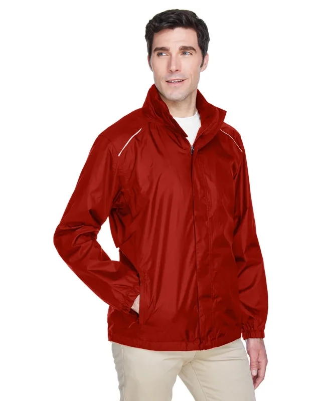 CORE365 Men's Climate Seam-Sealed Lightweight Variegated Ripstop Jacket — view 27
