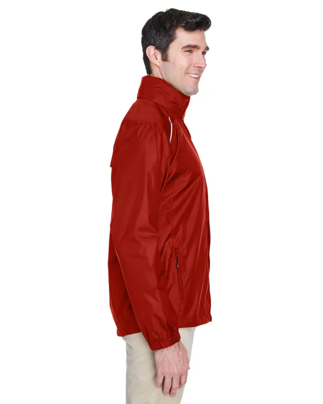 CORE365 Men's Climate Seam-Sealed Lightweight Variegated Ripstop Jacket — view 28