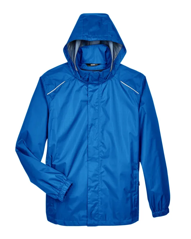 CORE365 Men's Climate Seam-Sealed Lightweight Variegated Ripstop Jacket — view 3