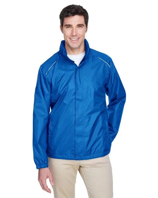 CORE365 Men's Climate Seam-Sealed Lightweight Variegated Ripstop Jacket — view 4