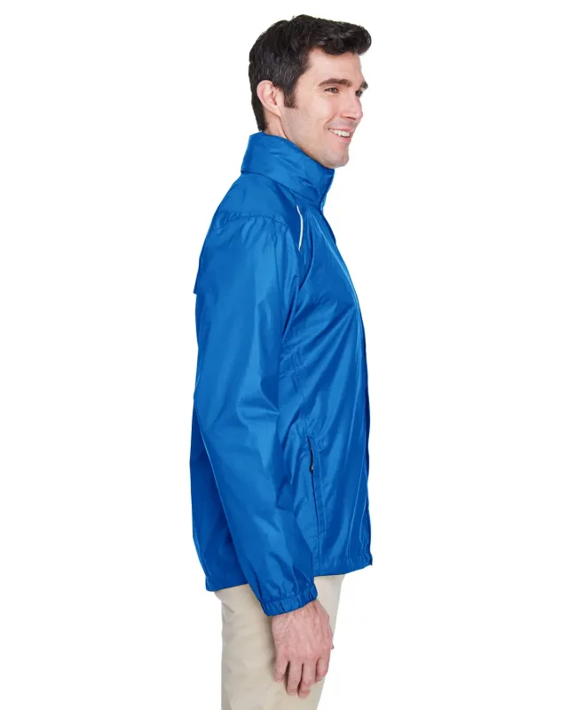 CORE365 Men's Climate Seam-Sealed Lightweight Variegated Ripstop Jacket — view 7