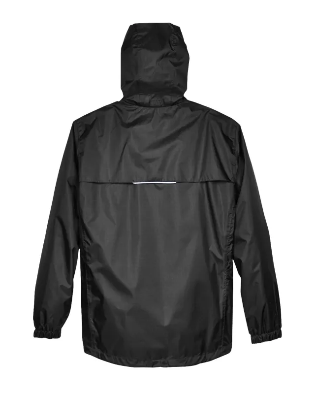CORE365 Men's Climate Seam-Sealed Lightweight Variegated Ripstop Jacket — view 9