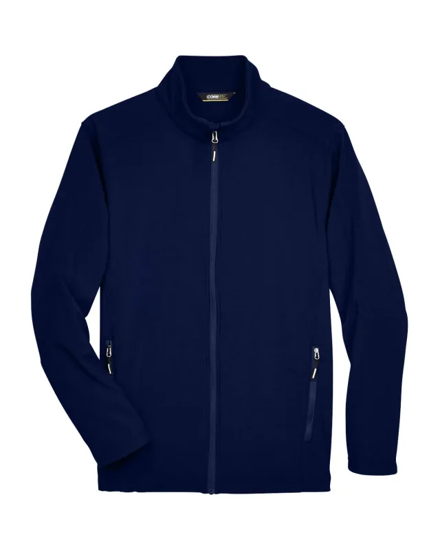 CORE365 Men's Cruise Two-Layer Fleece Bonded Soft Shell Jacket — view 17