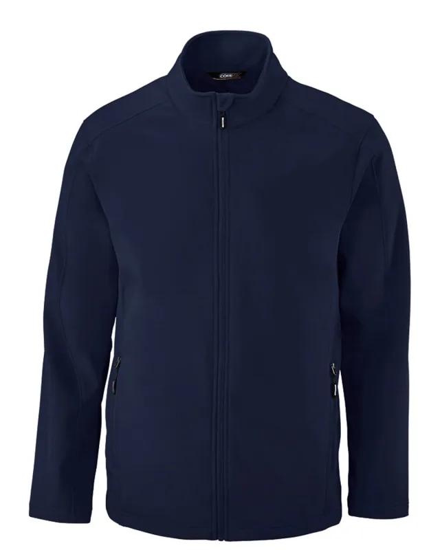 CORE365 Men's Cruise Two-Layer Fleece Bonded Soft Shell Jacket — view 19
