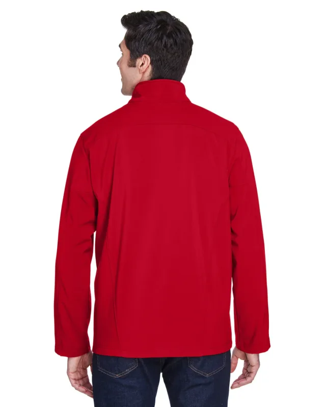 CORE365 Men's Cruise Two-Layer Fleece Bonded Soft Shell Jacket — view 22