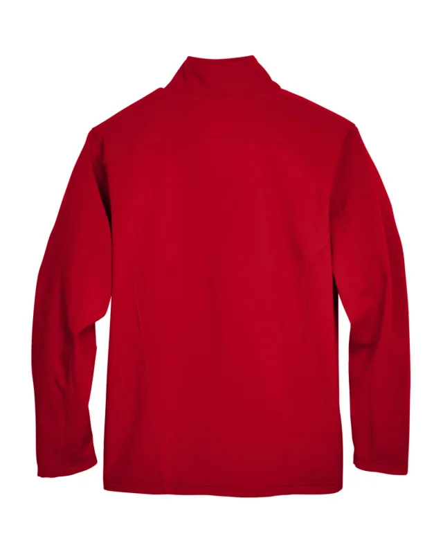 CORE365 Men's Cruise Two-Layer Fleece Bonded Soft Shell Jacket — view 23