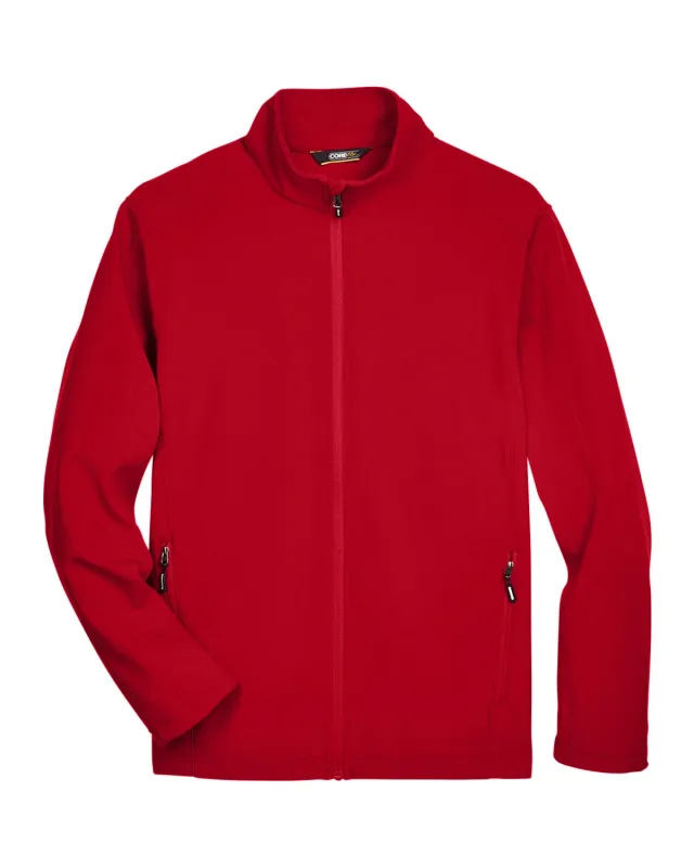 CORE365 Men's Cruise Two-Layer Fleece Bonded Soft Shell Jacket — view 24