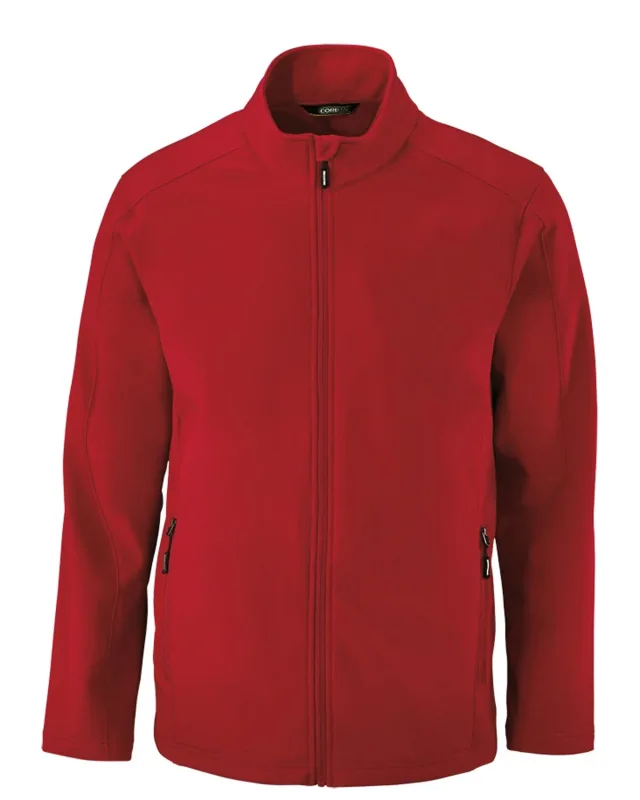 CORE365 Men's Cruise Two-Layer Fleece Bonded Soft Shell Jacket — view 26