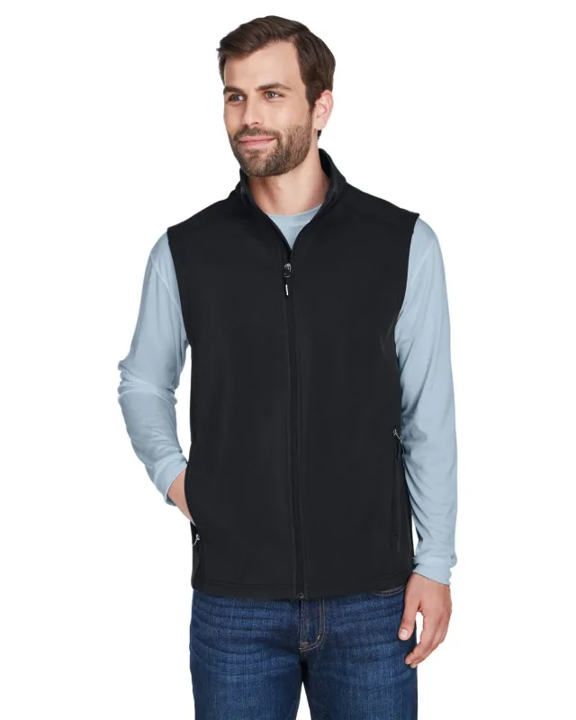 CORE365 Men's Cruise Two-Layer Fleece Bonded Soft Shell Vest — view 11