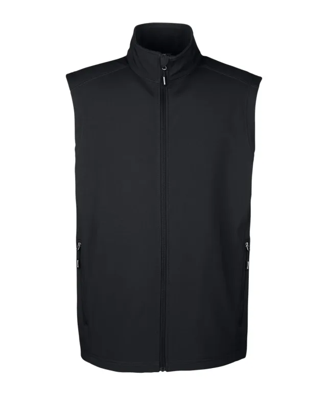 CORE365 Men's Cruise Two-Layer Fleece Bonded Soft Shell Vest — view 12