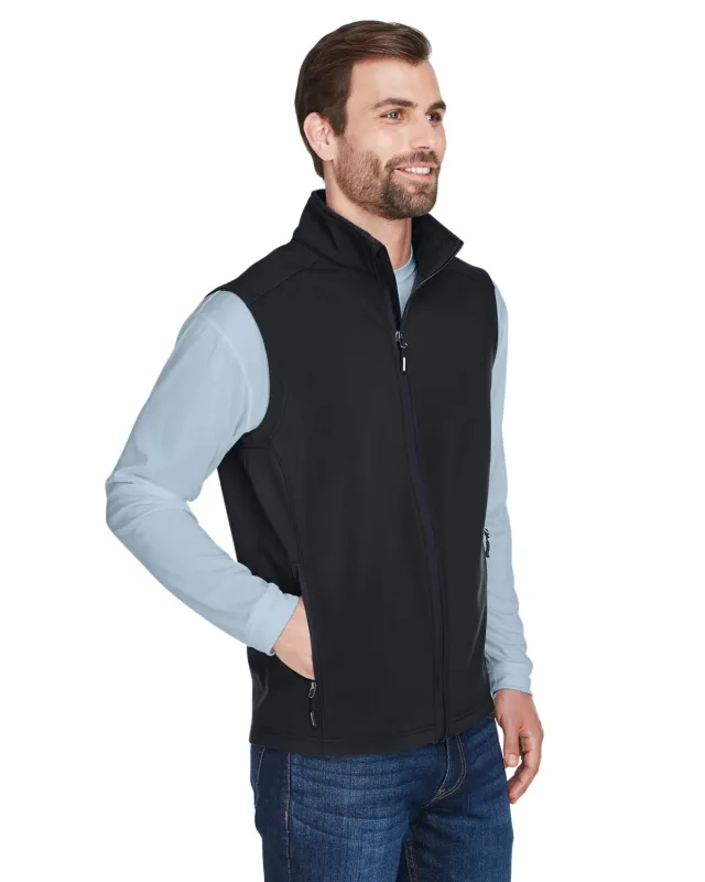 CORE365 Men's Cruise Two-Layer Fleece Bonded Soft Shell Vest — view 13
