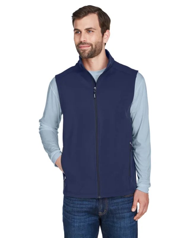 CORE365 Men's Cruise Two-Layer Fleece Bonded Soft Shell Vest — view 18