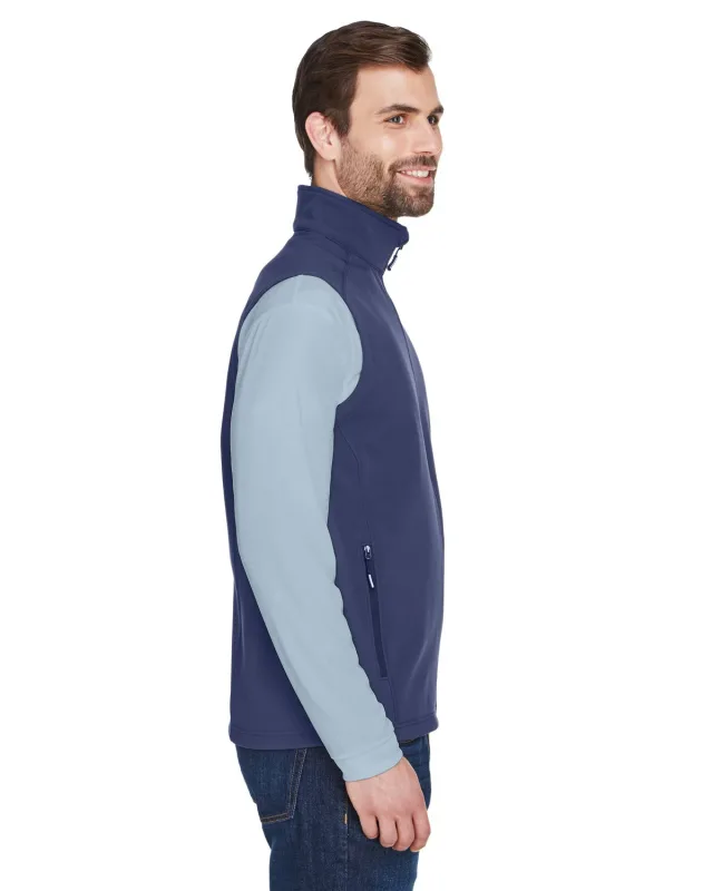 CORE365 Men's Cruise Two-Layer Fleece Bonded Soft Shell Vest — view 21
