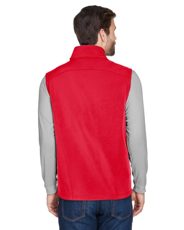 CORE365 Men's Cruise Two-Layer Fleece Bonded Soft Shell Vest — view 22