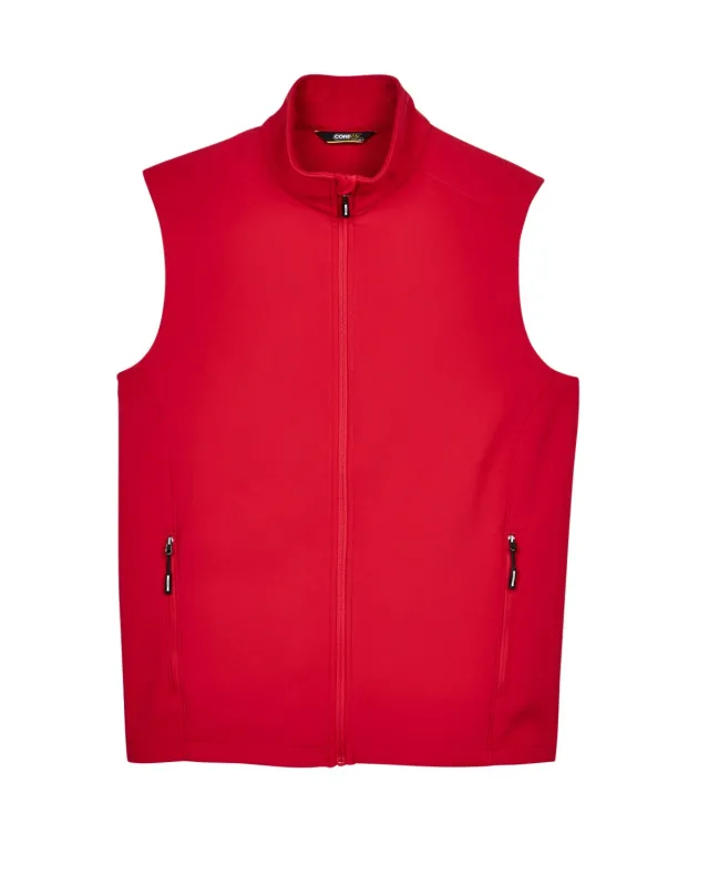 CORE365 Men's Cruise Two-Layer Fleece Bonded Soft Shell Vest — view 24