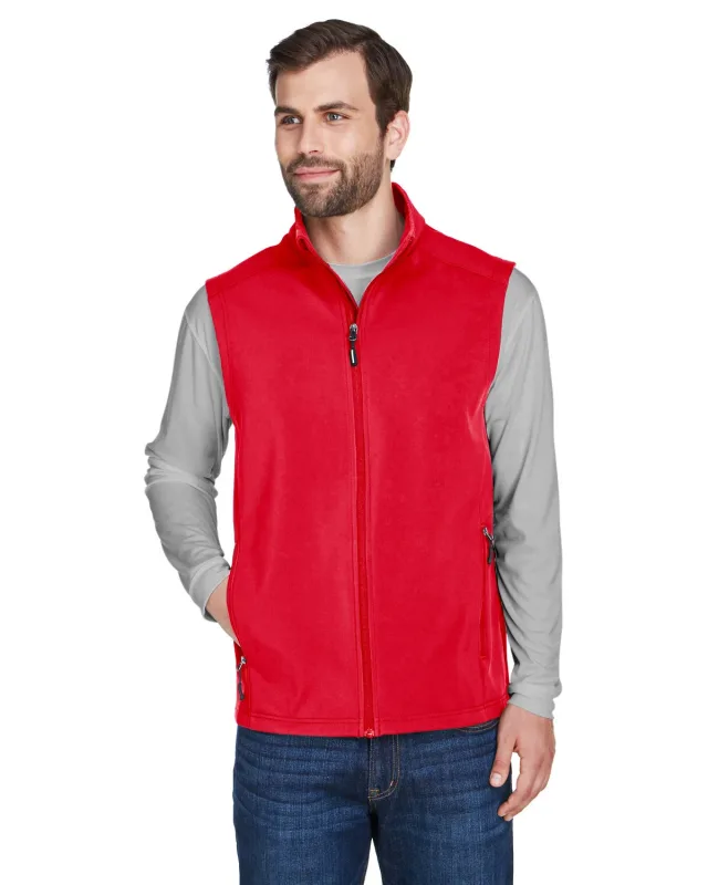 CORE365 Men's Cruise Two-Layer Fleece Bonded Soft Shell Vest — view 25